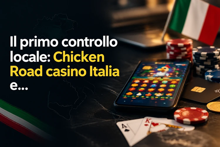 Il primo controllo locale: Chicken Road casino Italia e contesto reale